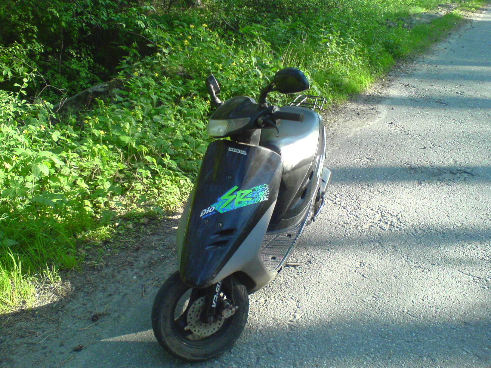 Honda Dio с коляской